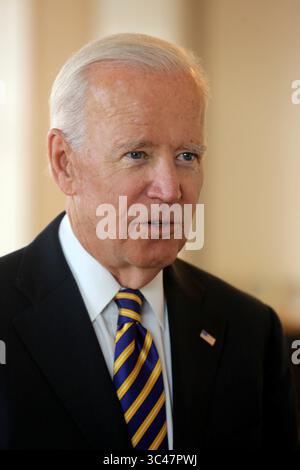 23 juin 2018 - Copenhague, Danemark - le démocrate Joe Biden a rencontré le premier ministre danois, Lars LÃ¸kke Rasmussen le 23 juin 2018 à Copenhague, Danemark (crédit image : © Famous/Ace Pictures via ZUMA Press) Banque D'Images