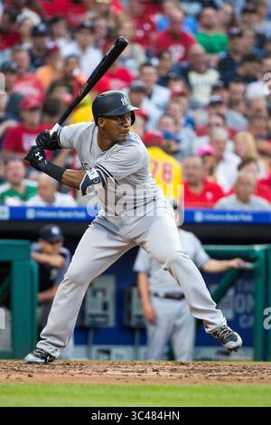 26 juin 2018 : Miguel Andujar (41), troisième joueur des New York Yankees, en action lors du match MLB entre les New York Yankees et les Philadelphia Phillies au Citizens Bank Park à Philadelphie, en Pennsylvanie. Christopher Szagola/CSM(image de crédit : &copy ; Chris Szagola/CSM via ZUMA Wire) Banque D'Images