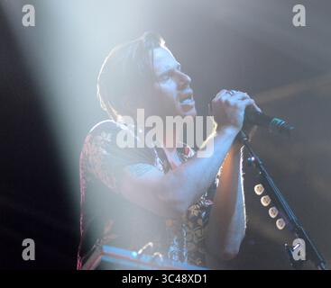 3 juillet 2018 : le chanteur Mark Foster du groupe Foster the People se produit au Henry Maier Festival Park pendant le Summerfest à Milwaukee, Wisconsin. Ricky Bassman/Cal Sport Media(image de crédit : &copy ; Ricky Bassman/CSM via ZUMA Wire) Banque D'Images