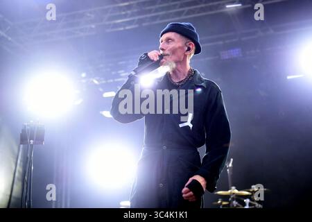 ROYAUME-UNI. 27 juillet 2025. LONDRES, ANGLETERRE - JUILLET 27 : Rob Birch de 'Stereo MC's' en concert au Uptown Festival, Blackheath le 27 juillet 2025 à Londres, EnglandCAP/Mar © Mar/Capital Pictures Credit : Capital Pictures/Alamy Live News Banque D'Images