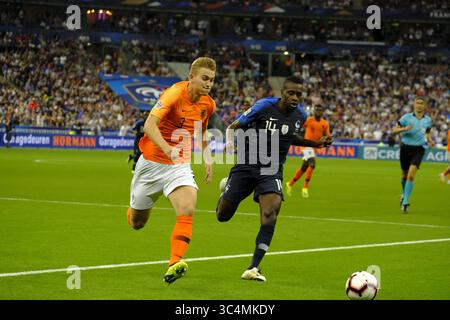 9 septembre 2018 - Saint Denis, Seine Saint Denis, France - le milieu de terrain de l'équipe de France BLAISE MATUIDI en action lors du match de l'UEFA Nations League entre la France et les pays-Bas au stade de France à St Denis - France..la France a gagné 2-1 (crédit image : © Pierre Stevenin/ZUMA Wire) Banque D'Images