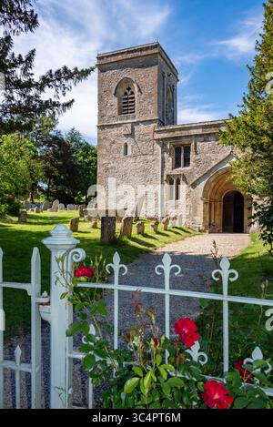 St James the Great Church, Fulbrook, Oxfordshire, Royaume-Uni Banque D'Images