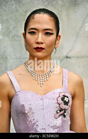 LONDRES, ROYAUME-UNI. 29 juillet 2025. Sandra Yi Sencindiver à la première du film « Alien Earth » au Barbican Centre, Londres, Royaume-Uni. (Photo de 李世惠/Voir Li/Picture Capital) crédit : Voir Li/Picture Capital/Alamy Live News Banque D'Images