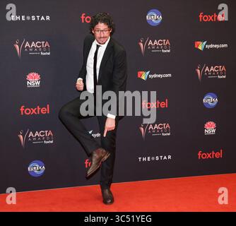 4 décembre 2019, Sydney, Nouvelle-Galles du Sud, Australie : Collin Fasnidge assiste aux AACTA Awards 2019 présentés par Foxtel au Star le 04 décembre 2019 à Sydney, Australie. (Crédit image : © Belinda Vel/SOPA images via ZUMA Wire) Banque D'Images