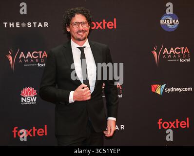 4 décembre 2019, Sydney, Nouvelle-Galles du Sud, Australie : Collin Fasnidge assiste aux AACTA Awards 2019 présentés par Foxtel au Star le 04 décembre 2019 à Sydney, Australie. (Crédit image : © Belinda Vel/SOPA images via ZUMA Wire) Banque D'Images