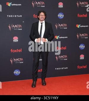 4 décembre 2019, Sydney, Nouvelle-Galles du Sud, Australie : Collin Fasnidge assiste aux AACTA Awards 2019 présentés par Foxtel au Star le 04 décembre 2019 à Sydney, Australie. (Crédit image : © Belinda Vel/SOPA images via ZUMA Wire) Banque D'Images