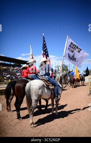 10 septembre 2016, Window Rock, Arizona, États-Unis : Navajo Nation Fair, un événement de renommée mondiale qui présente l'agriculture, les beaux-arts et l'artisanat navajo, avec la promotion et la préservation du patrimoine Navajo en offrant des divertissements culturels. Window Rock, Arizona. (Crédit image : © Nano Calvo/VW pics via ZUMA Wire) Banque D'Images