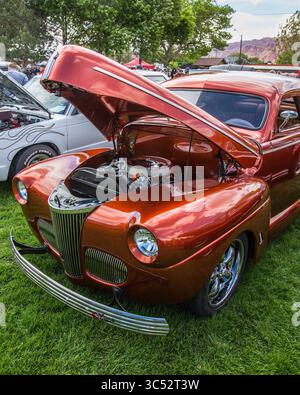 29 avril 2017, Moab, Utah, États-Unis : une Ford coupé 1941 restaurée et modifiée au Moab April action car Show à Moab, Utah. (Crédit image : © Jon G. Fuller / Vwpics/VW pics via ZUMA Wire) Banque D'Images