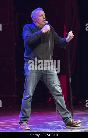 25 janvier 2020, Toronto, Ontario, Canada : Vic Dibitetto, comédien américain de stand-up, se produit lors d'un spectacle à guichets fermés à Toronto. (Crédit image : © Angel Marchini/SOPA images via ZUMA Wire) Banque D'Images