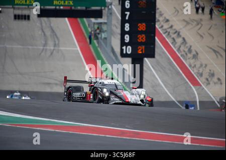 23 février 2020 : Rebellion Racing Bruno Senna (pilote 1), Gustavo Menezes (pilote 2), et Norman NATO (pilote 3) avec LMP1 #01 pilotant la Rebellion R13 Gibson à Lone Star le Mans - 6 heures du circuit des Amériques à Austin, Texas. Mario Cantu/CSM(image de crédit : &copy ; Mario Cantu/CSM via ZUMA Wire) Banque D'Images