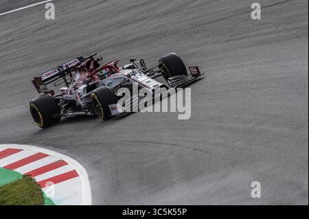 27 février 2020, Montmelo, Catalogne, Espagne : Antonio Giovinazzi participe aux essais de la nouvelle saison du Grand Prix de formule 1 sur le circuit de Catalunya à Montmelo. (Crédit image : © German Vidal/SOPA images via ZUMA Wire) Banque D'Images