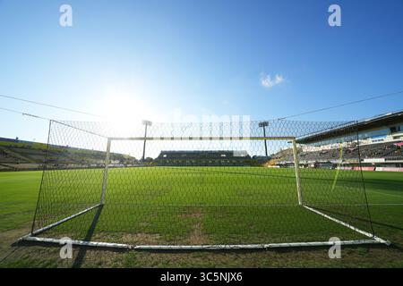 Stade Sankyo Frontier Kashiwa, Chiba, Japon. 30 juillet 2025. Sankyo Frontier Kashiwa Stadium/vue générale, 30 JUILLET 2025 - Football/Football : stade de Reims Japan Tour 2025 between stade de Reims 1-2 Kashiwa Reysol at Sankyo Frontier Kashiwa Stadium, Chiba, Japon. Crédit : AFLO SPORT/Alamy Live News Banque D'Images