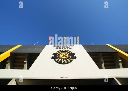 Stade Sankyo Frontier Kashiwa, Chiba, Japon. 30 juillet 2025. Sankyo Frontier Kashiwa Stadium/vue générale, 30 JUILLET 2025 - Football/Football : stade de Reims Japan Tour 2025 between stade de Reims 1-2 Kashiwa Reysol at Sankyo Frontier Kashiwa Stadium, Chiba, Japon. Crédit : AFLO SPORT/Alamy Live News Banque D'Images
