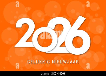 2026 - bonne année 2026 Illustration de Vecteur