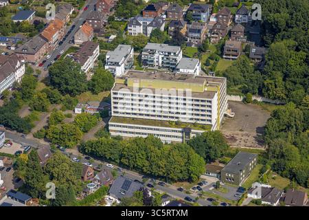 Luftbild, geschlossenes : Josef-Krankenhaus, Bockum-Hövel, Hamm, Ruhrgebiet, Nordrhein-Westfalen, Deutschland ACHTUNGxMINDESTHONORARx60xEURO *** Aerial view, Closed : Josef Hospital, Bockum Hövel, Hamm, Ruhr area, North Rhine-Westphalia, Allemagne ATTENTIONxMINDESTHONORARx60xEURO Banque D'Images