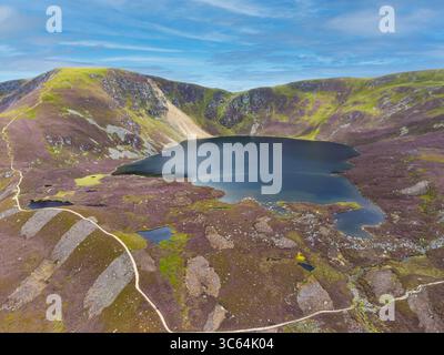 Loch Brandy à Glen Clova, Angus, Écosse Banque D'Images