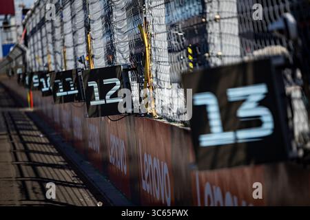 Mogyorod, Hongrie. 31 juillet 2025. Illustration, panel lors du Grand Prix de Hongrie Lenovo de formule 1 2025, 14ème manche du Championnat du monde FIA de formule 1 2025 du 1er au 3 août 2025 sur le Hungaroring, à Mogyorod, Hongrie - photo Julien Delfosse/DPPI crédit : DPPI Media/Alamy Live News Banque D'Images