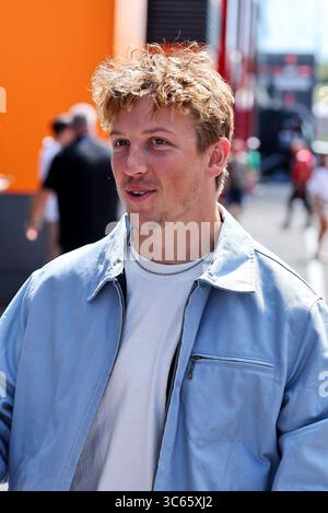Budapest, Hongrie. 31 juillet 2025. Liam Lawson (NZL) Racing Bulls. 31.07.2025. Championnat du monde de formule 1, Rd 14, Grand Prix de Hongrie, Budapest, Hongrie, journée de préparation. Crédit : James Moy/Alamy Live News Banque D'Images
