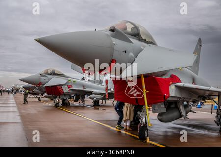 RAF Eurofighter Typhoon FGR4 'ZX324', Royal International Air Tattoo, RAF Fairford, Gloucestershire, Angleterre, Royaume-Uni Banque D'Images