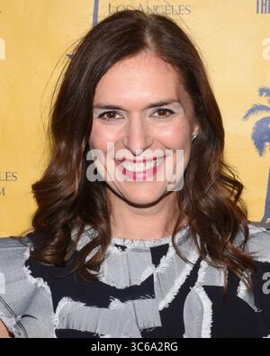 28 avril 2018, Beverly Hills, Californie, États-Unis : Catherine Siggins arrive au 13e Festival annuel du film juif de Los Angeles LA première de ''The Samuel Project'' au Laemmle Music Hall le samedi 28, 2018. (Crédit image : © Billy Bennight/ZUMA Wire) Banque D'Images