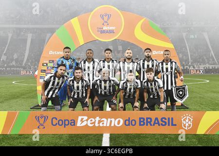 Rio de Janeiro, Brésil, 29 juillet 2025. Match de football Botafogo vs Red Bull Bragantino, pour le championnat brésilien, au stade Maracanã. Banque D'Images