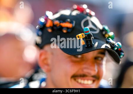 Budapest, Hongrie. 31 juillet 2025. Fans, Grand Prix de F1 de Hongrie à Hungaroring le 31 juillet 2025 à Budapest, Hongrie. (Photo de HOCH Zwei) crédit : dpa/Alamy Live News Banque D'Images