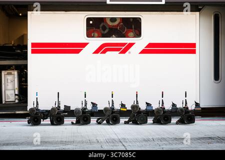 Mogyorod, Hongrie. 01 août 2025. Caméras TV pour la couverture en direct du Grand Prix de Hongrie Lenovo de formule 1 2025, 14ème manche du Championnat du monde FIA de formule 1 2025 du 1er au 3 août 2025 sur le Hungaroring, à Mogyorod, Hongrie - photo Antonin Vincent/DPPI crédit : DPPI Media/Alamy Live News Banque D'Images
