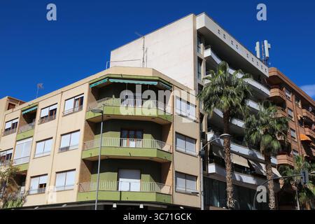 Sant Vincent Del Raspeig ville dans la province d'Alicante, Communauté valencienne en Espagne. Banque D'Images