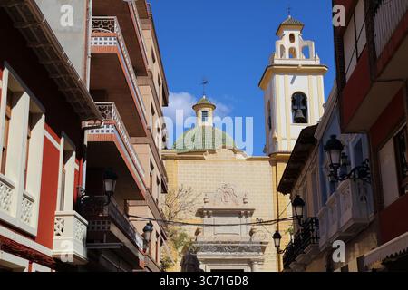 Sant Vincent Del Raspeig ville dans la province d'Alicante, Communauté valencienne en Espagne. Banque D'Images