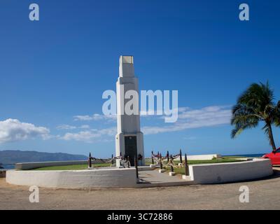 4 janvier 2021 - Haleiwa, Oahu, Hawaï, États-Unis - Aloha memorialin parking Haleiwa Harbor Beach Park. (Crédit image : © Shalan Stewart/ZUMA Wire/ZUMAPRESS.com) Banque D'Images