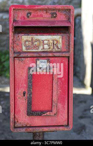 Courrier royal historique indépendant E11R post boxj Banque D'Images