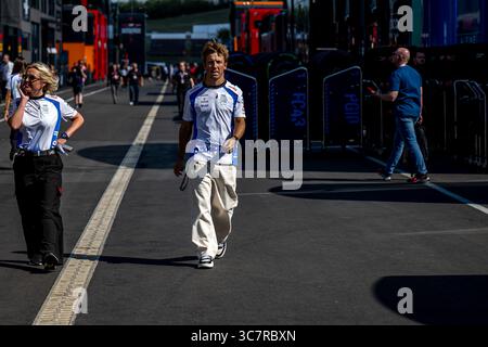 HUNGARORING, HONGRIE - JUILLET 31 : Liam Lawson, Racing Bulls VCARB 02 de Nouvelle-Zélande lors du Grand Prix de Hongrie à Hungaroring le jeudi 31 juillet 2025 à Mogyorod, Hongrie (photo de Michael Potts/BSR Agency) crédit : BSR Agency/Alamy Live News Banque D'Images
