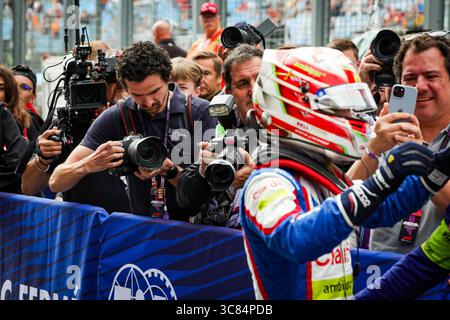 Mogyorod, Hongrie. 03 août 2025. Antonin Vincent lors du Grand Prix de Hongrie Lenovo de formule 1 2025, 14ème manche du Championnat du monde FIA de formule 1 2025 du 1er au 3 août 2025 sur le Hungaroring, à Mogyorod, Hongrie - photo Florent Gooden/DPPI crédit : DPPI Media/Alamy Live News Banque D'Images