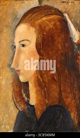 Portrait d'une jeune femme. Amedeo Modigliani. 1918. Banque D'Images