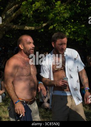 Preston Park, Brighton, East Sussex, Royaume-Uni. 2 août 2025. Scènes générales de LBGTQ à Brighton PrideÕs LBGTQ 'Pride on the Park', tenue à Preston Park, Brighton, Royaume-Uni crédit : ELJaypix/Alamy Live News Banque D'Images
