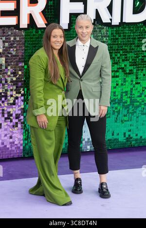 Londres, Royaume-Uni. 31 juillet 2025. Fran Kirby et Bethany England assistent à la Freaky Friday UK Premiere Arrivals à l'Odeon luxe, Leicester Square, 31 juillet 2025 à Londres, Angleterre, Royaume-Uni. Crédit : S.A. / Alamy Live News Banque D'Images