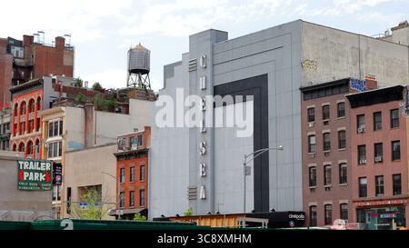 Vue de West 23rd St dans le quartier Chelsea de Manhattan, New York. Banque D'Images