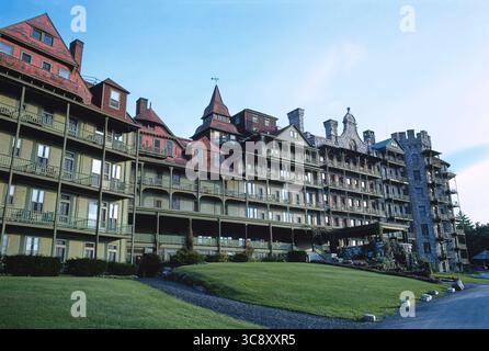 18 avril 2016, New Paltz, New York, États-Unis : Mohonk Mountain House, New Paltz, New York, États-Unis, John Margolies Roadside America Photograph Archive, 1976 (crédit image : © JT Vintage/Glasshouse via ZUMA Wire) Banque D'Images