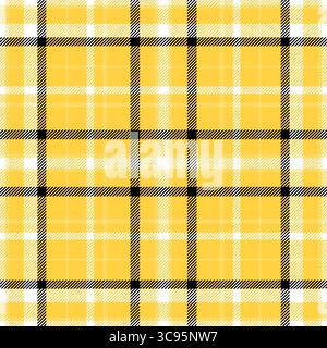 Motif écossais sans couture. Vérifier la conduite. Motif à carreaux de tartan répétés. Flanelle rayée écossaise répétée. Imprimés en tissu écossais. Treillis en sergé Vichy Illustration de Vecteur