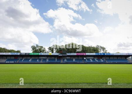 Velsen, pays-Bas. 05 août 2025. VELSEN, 05-08-2025, Buko Stadion, saison 2025/2026, football néerlandais Eredivisie . Photocall Telstar, aperçu général du stade. Crédit : Pro Shots/Alamy Live News Banque D'Images