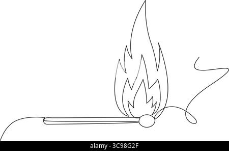 La gravure correspond à une ligne continue dessinée à la main icône doodle, une ligne simple correspond à l'esquisse de dessin, illustration vectorielle de conception. Illustration de Vecteur