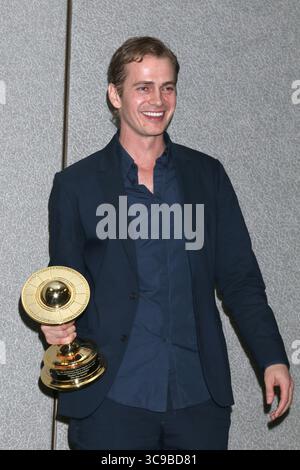 25 octobre 2022, Burbank, CA, États-Unis : LOS ANGELES - octobre 25 : Hayden Christensen à la 50e cérémonie des Saturn Awards - salle de presse au Marriott Convention Center le 25 octobre 2022 à Burbank, CA (crédit image : © Kathy Hutchins via ZUMA Press Wire) Banque D'Images
