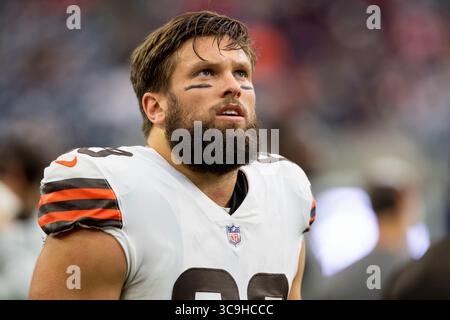 4 décembre 2022 : fin défensive des Browns de Cleveland Chase Winovich (69) avant un match entre les Browns de Cleveland et les Texans de Houston à Houston, Texas. ..Trask Smith/CSM (crédit image : © Trask Smith/CSM via ZUMA Press Wire) Banque D'Images