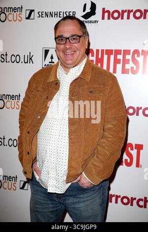26 août 2018, Londres, Royaume-Uni : Joe Kraemer assiste à la première européenne de ''L'homme qui a tué Hitler puis le Bigfoot'' au Cineworld Leicester Square à Londres. (Crédit image : © Fred Duval/SOPA images via ZUMA Press Wire) Banque D'Images