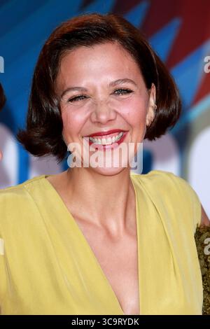 13 octobre 2021, Londres, Royaume-Uni : Maggie Gyllenhaal assiste à la première britannique de ''The Lost Daughter'' lors du 65e BFI London film Festival au Royal Festival Hall de Londres, en Angleterre. (Crédit image : © Fred Duval/SOPA images via ZUMA Press Wire) Banque D'Images