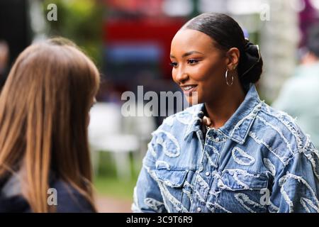1er avril 2023, Melbourne, Victoria, Australie : MELBOURNE, AUSTRALIE - 1er AVRIL : Naomi Schiff au Grand Prix de formule 1 d'Australie 2023 le 1er avril 2023 (image crédit : © Chris Putnam/ZUMA Press Wire) Banque D'Images