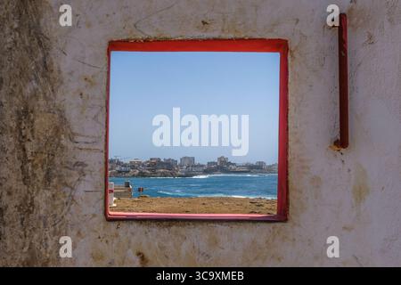 5 avril 2020, Île de Ngor, Sénégal : portrait de la ville de Ngor sur son île, Dakar. (Crédit image : © Sadak Souici/ZUMA Press Wire) Banque D'Images