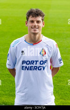 VELSEN , 05-08-2025 , BUKO Stadion , saison 2025 / 2026 , football néerlandais Eredivisie . Photocall Telstar , joueur de Telstar Patrick Brouwer Banque D'Images