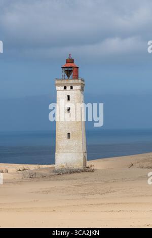 Phare Rubjerg Knude, Jütland, Danemark Banque D'Images