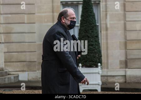 27 janvier 2021, Paris, Ile-de-France (région, France : Eric Dupond-Moretti Garde des Sceaux, ministre de la Justice (crédit image : © Sadak Souici/ZUMA Press Wire) Banque D'Images